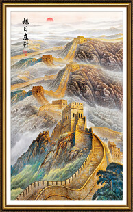 长城山水画