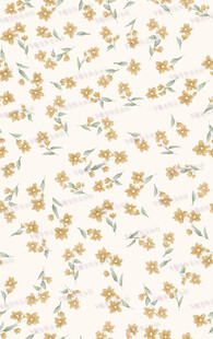 小黄花花卉图案背景图