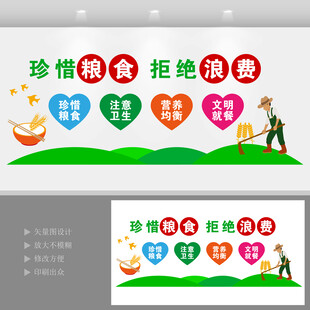 食堂问候墙
