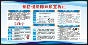 世界慢阻肺日宣传栏