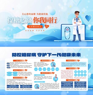 2025世界糖尿病日科普宣传