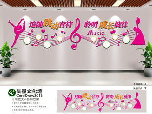 音乐舞蹈文化墙