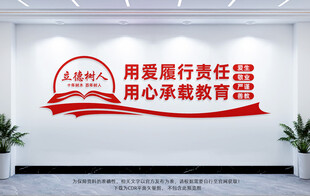 学校会议室文化墙