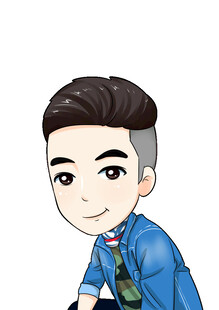 卡通风格帅气男生形象