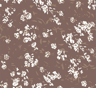深底白花花卉图案纹理