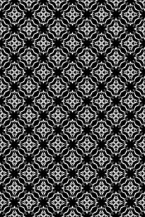 黑白几何图案无缝纹理