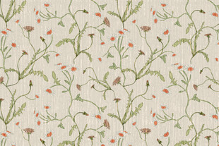 花卉图案背景清新雅致