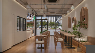 简约现代风室内用餐空间