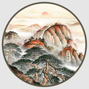 泰山日出五岳独尊