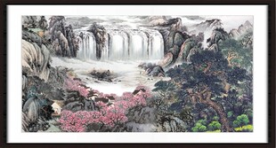 大厅山水画