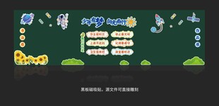 班级黑板设计