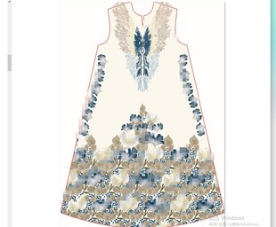 叶子大袍子设计