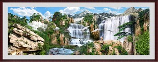 壮丽山水风景图