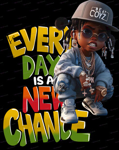 非洲潮牌嘻哈风已分色加网点