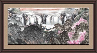 大幅山水画 