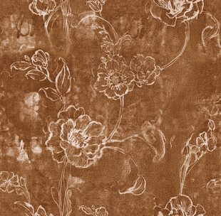 复古风花卉纹理图案