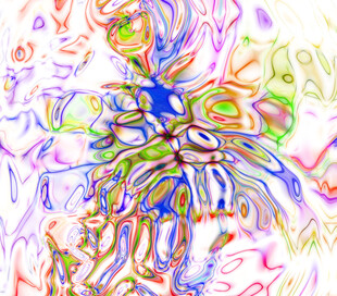 唯美抽象流体画