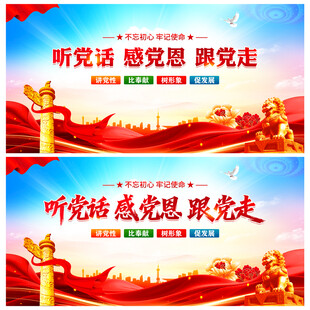 听党话感党恩跟党走