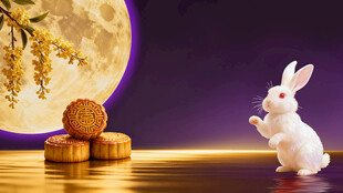 月圆桂香时 玉兔盼中秋