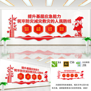 提升应急能力文化墙 