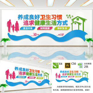 卫生文化墙