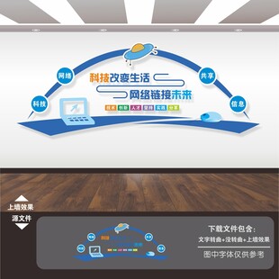 电子阅览室文化墙