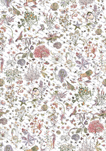 花卉植物图案纹理背景