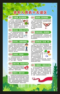 老年健康宣传周海报