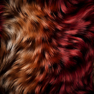多彩毛绒纹理背景图