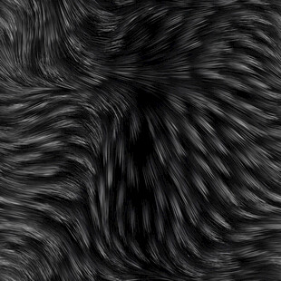 黑色毛绒纹理背景