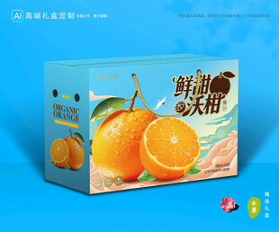 沃柑包装 蜜桔礼盒