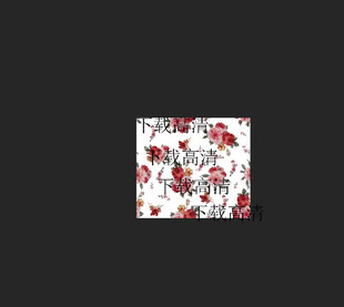 小碎花  玫瑰花 手绘花