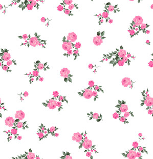 粉色花卉图案背景
