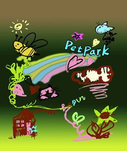 宠物乐园卡通插画