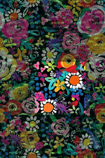 多彩花卉图案 视觉盛宴