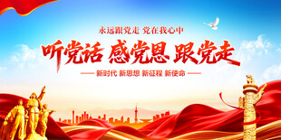 听党话感党恩跟党走