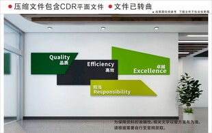 现代企业文化墙