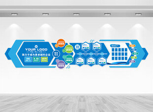 集团企业形象墙