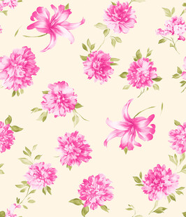 粉色花卉图案背景