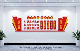 企业质量文化墙