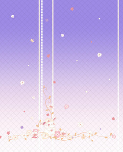 梦幻渐变星空花瓣背景