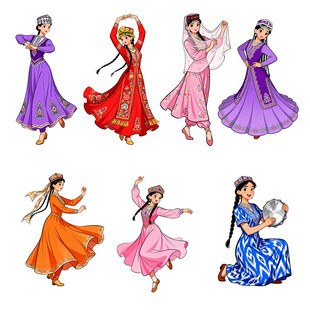 新疆维吾尔族女子舞蹈