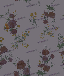 复古碎花布料纹理图案