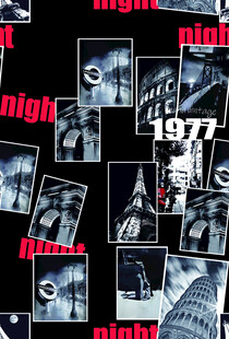 复古风城市夜景照片集合