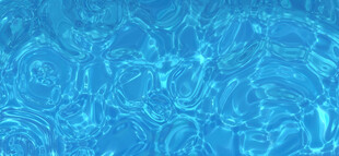 清澈蓝色水面纹理