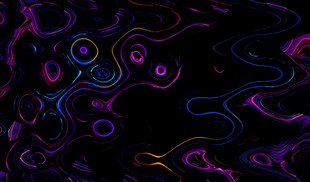 炫彩动感抽象线条背景图