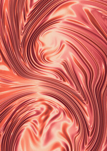 梦幻粉色流体纹理图案