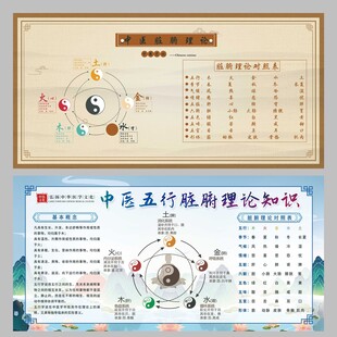 中医五行脏腑理论知识图
