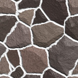 不规则石块拼接纹理图案