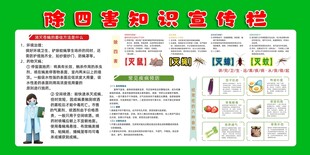 除四害知识宣传栏